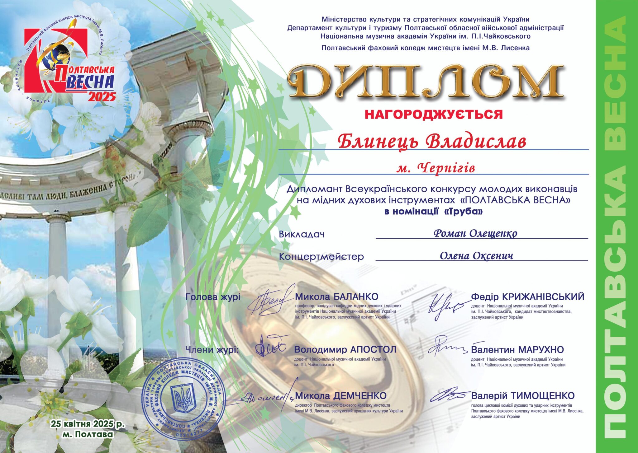 2025_дип_Блинець